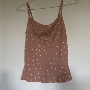 ASTR The Label Cowl Neck Tank Top S